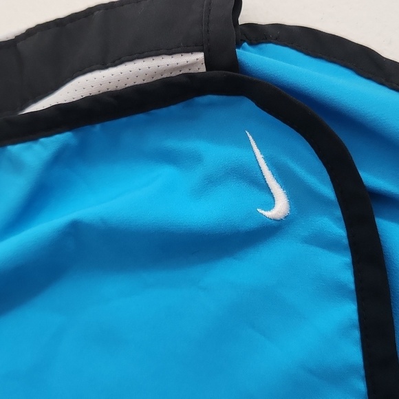 Nike Shorts Womens Size M Running Athletic Blue Black White - Picture 9 of 13